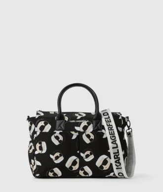 Borsa per pannolini Baby Ikon con stampa all-over