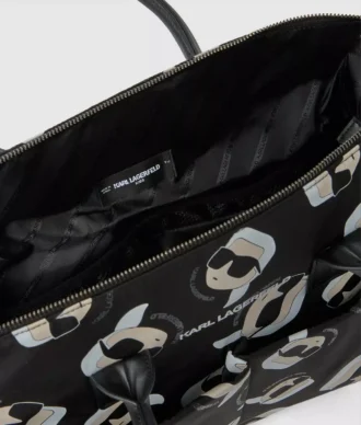 Borsa per pannolini Baby Ikon con stampa all-over