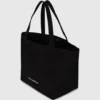 Borsa shopper con logo in strass Borsa shopper con logo in strass