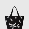 Borsa shopper con stampa Ikon Choupette Borsa shopper con stampa Ikon Choupette