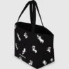 Borsa shopper con stampa Ikon Choupette Borsa shopper con stampa Ikon Choupette