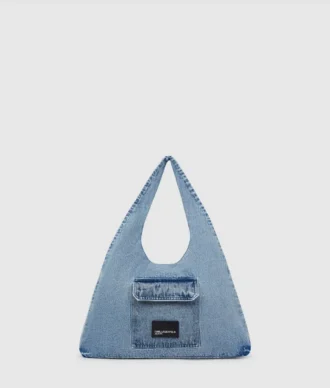 Borsa shopper hobo in denim