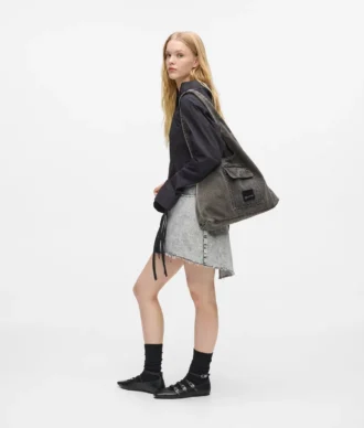 Borsa shopper hobo in denim