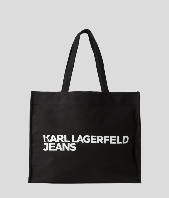 BORSA SHOPPER IN TELA CON LOGO BORSA SHOPPER IN TELA CON LOGO