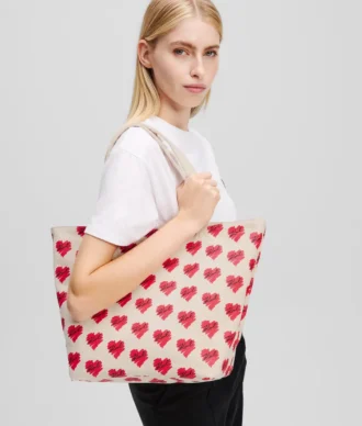 BORSA SHOPPER REVERSIBILE K/HEART