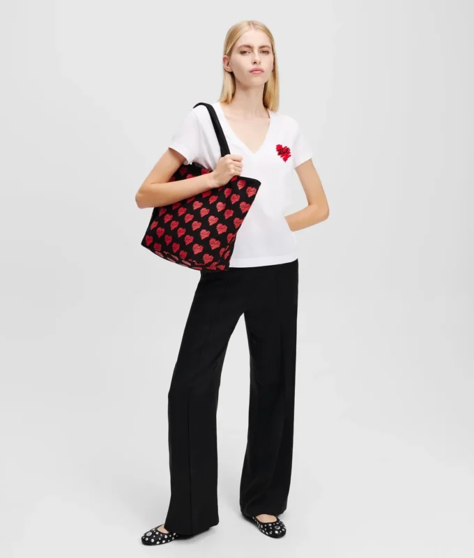 BORSA SHOPPER REVERSIBILE K/HEART