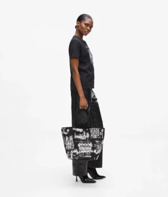 Borsa shopper reversibile Maison de Karl Borsa shopper reversibile Maison de Karl
