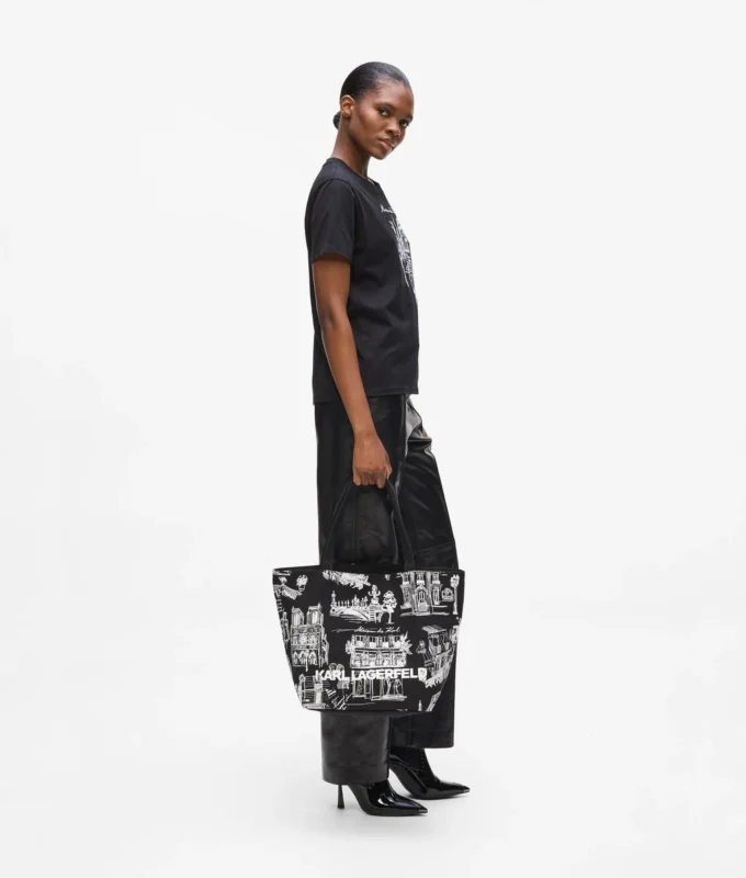 Borsa shopper reversibile Maison de Karl