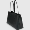Borsa tote grande liscia Ikon