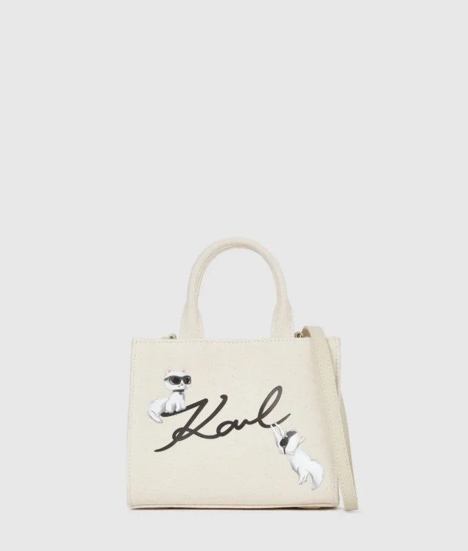 Borsa tote Ikon Signature Choupette Borsa tote Ikon Signature Choupette
