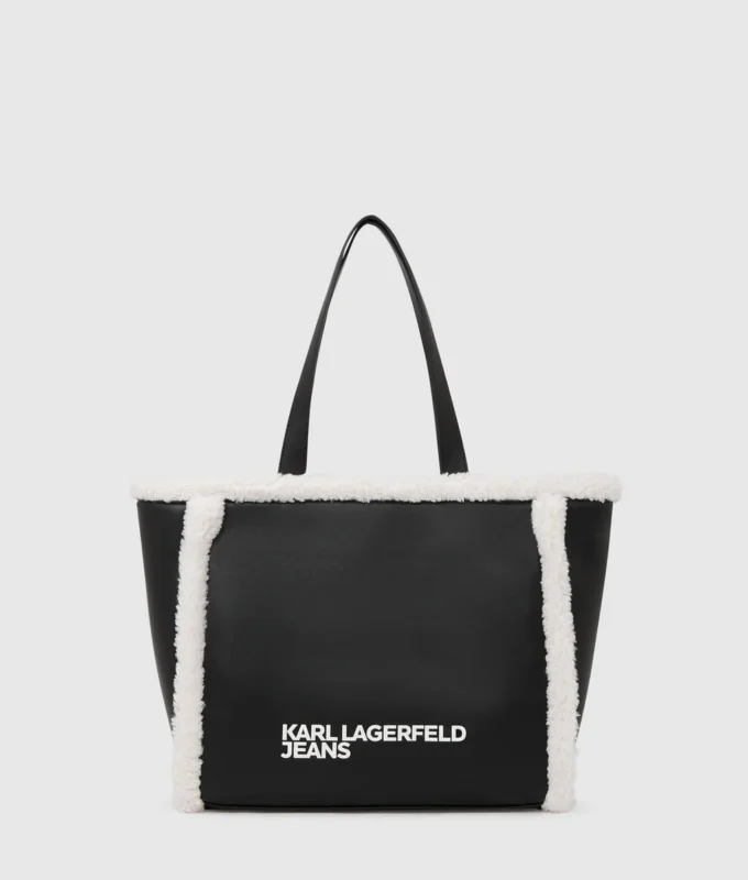 Borsa tote in shearling Borsa tote in shearling