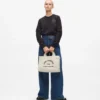 Borsa tote in shearling Rue St-Guillaume