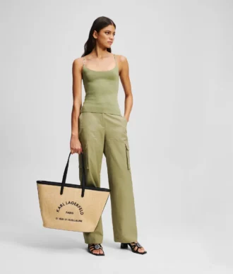 Borsa tote intrecciata Rue St-Guillaume Borsa tote intrecciata Rue St-Guillaume