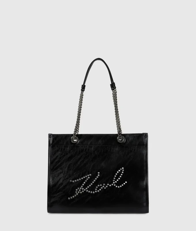 BORSA TOTE MEDIA CON BORCHIE K/SKUARE