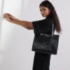BORSA TOTE MEDIA CON BORCHIE K/SKUARE