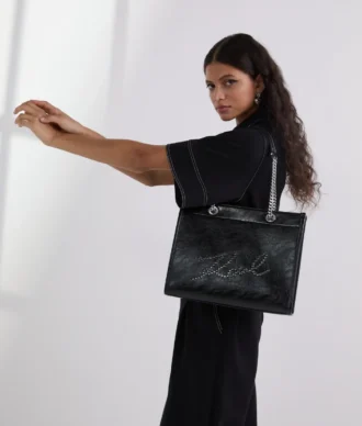 BORSA TOTE MEDIA CON BORCHIE K/SKUARE BORSA TOTE MEDIA CON BORCHIE K/SKUARE
