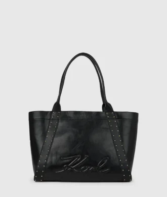 Borsa tote media con borchie K/Ville Borsa tote media con borchie K/Ville