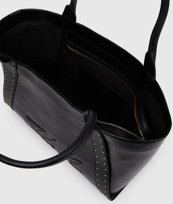 Borsa tote media con borchie K/Ville