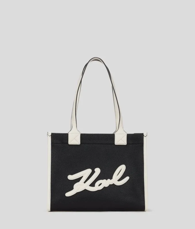 BORSA TOTE MEDIA K/SKUARE GRAINY