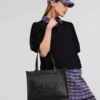 BORSA TOTE MEDIA K/SKUARE GRAINY