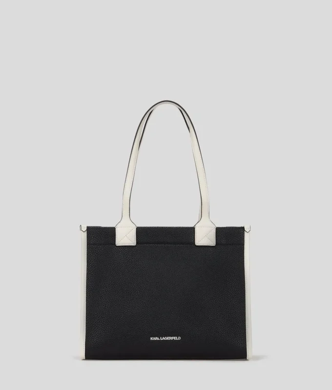 BORSA TOTE MEDIA K/SKUARE GRAINY