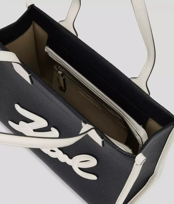 BORSA TOTE MEDIA K/SKUARE GRAINY