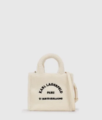 Borsa tote mini in shearling Rue St-Guillaume Borsa tote mini in shearling Rue St-Guillaume
