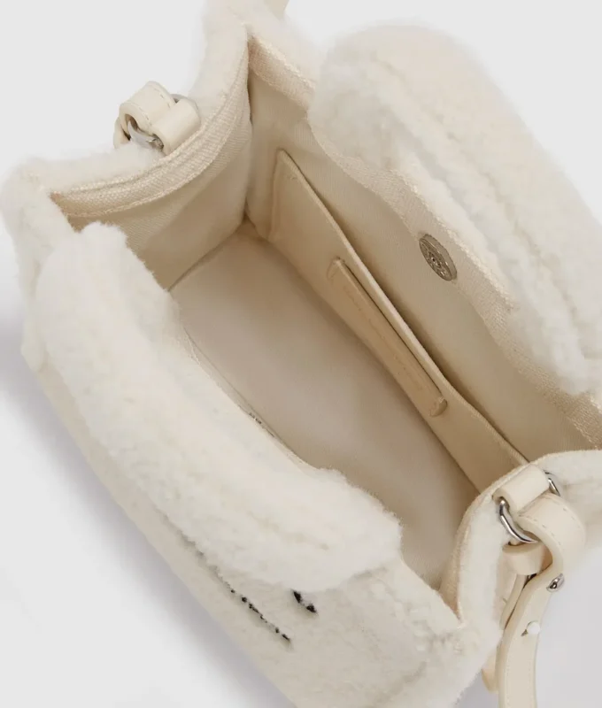Borsa tote mini in shearling Rue St-Guillaume Borsa tote mini in shearling Rue St-Guillaume
