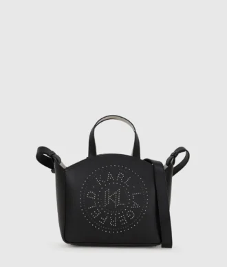 Borsa tote piccola con borchie K/Circle Borsa tote piccola con borchie K/Circle