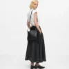 Borsa tote piccola con frange K/Circle Borsa tote piccola con frange K/Circle
