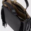 Borsa tote piccola con frange K/Circle Borsa tote piccola con frange K/Circle