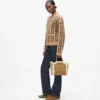 Borsa tote piccola in shearling K/Circle