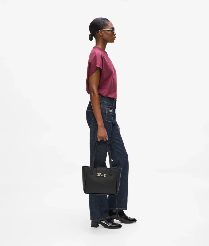 Borsa tote piccola K/Signature