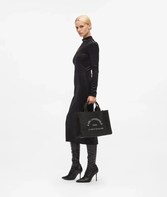 Borsa tote Rue St-Guillaume con strass