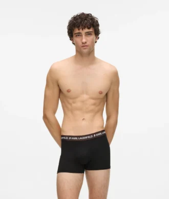 Boxer con cintura a contrasto – Confezione da 5 Boxer con cintura a contrasto – Confezione da 5