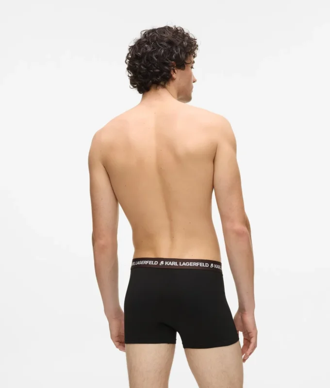 Boxer con cintura a contrasto – Confezione da 5 Boxer con cintura a contrasto – Confezione da 5