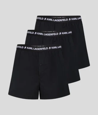 BOXER CON LOGO IN TESSUTO – CONFEZIONE DA 3