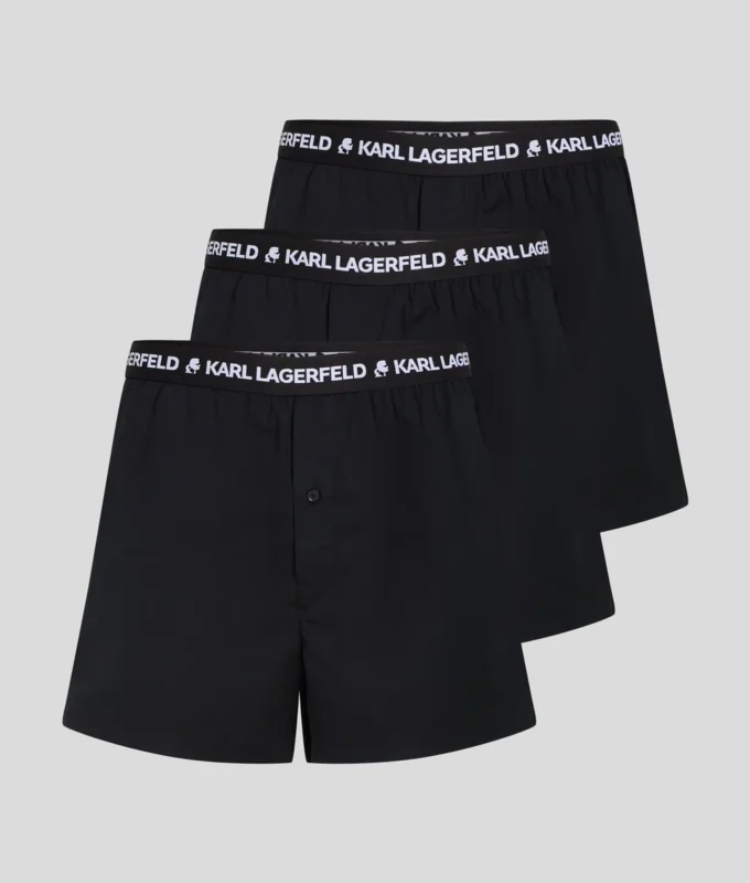 BOXER CON LOGO IN TESSUTO – CONFEZIONE DA 3 BOXER CON LOGO IN TESSUTO – CONFEZIONE DA 3