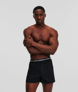 BOXER CON LOGO IN TESSUTO – CONFEZIONE DA 3