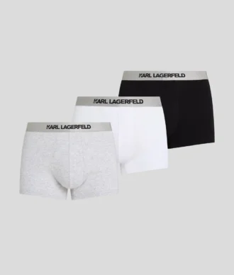 BOXER CON LOGO METALLICO – CONFEZIONE DA 3