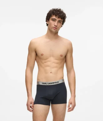 BOXER CON LOGO METALLICO – CONFEZIONE DA 3