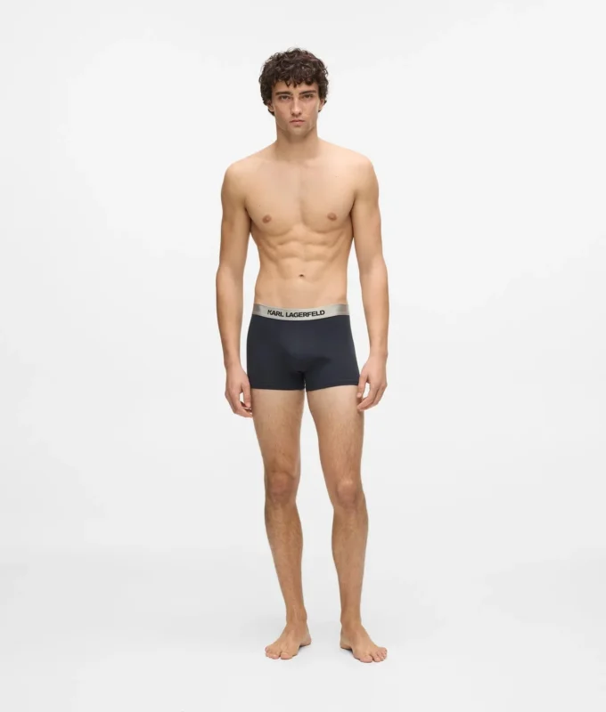 BOXER CON LOGO METALLICO – CONFEZIONE DA 3 BOXER CON LOGO METALLICO – CONFEZIONE DA 3