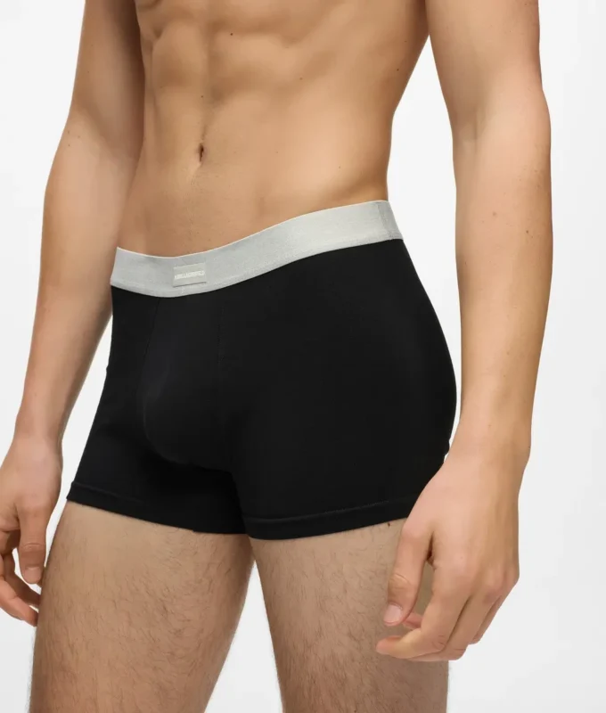 Boxer elasticizzati con etichetta con logo – Confezione da 7 Boxer elasticizzati con etichetta con logo – Confezione da 7
