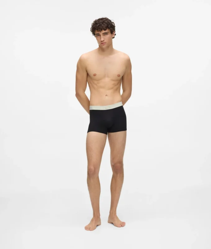 Boxer elasticizzati con etichetta con logo – Confezione da 7 Boxer elasticizzati con etichetta con logo – Confezione da 7