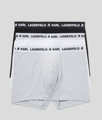 BOXER MONOCROMATICI CON LOGO – CONFEZIONE DA 3