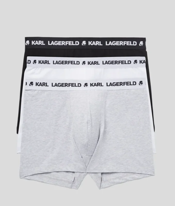 BOXER MONOCROMATICI CON LOGO – CONFEZIONE DA 3 BOXER MONOCROMATICI CON LOGO – CONFEZIONE DA 3