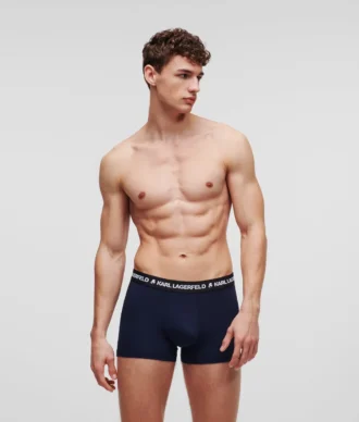 BOXER MONOCROMATICI CON LOGO – CONFEZIONE DA 3