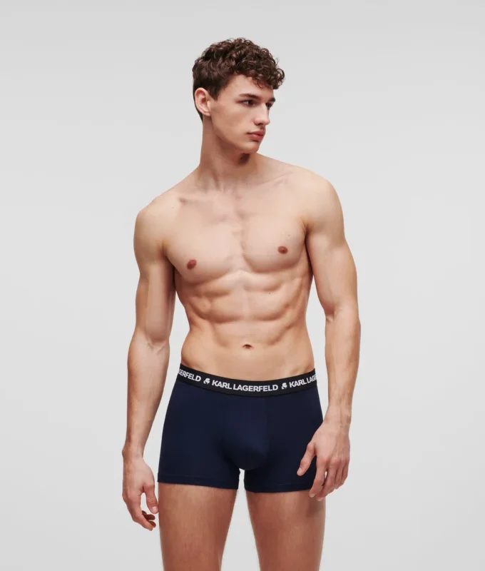 BOXER MONOCROMATICI CON LOGO – CONFEZIONE DA 3 BOXER MONOCROMATICI CON LOGO – CONFEZIONE DA 3