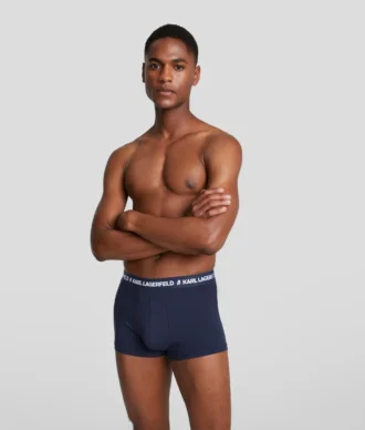 BOXER MONOCROMATICI CON LOGO – CONFEZIONE DA 3