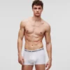 BOXER MONOCROMATICI CON LOGO – CONFEZIONE DA 3
